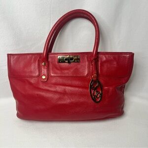 Onna Ehrlich Women's Satchel MADISON tote Genuine Leather Gold Hardware Handbag